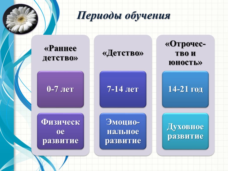 Периоды обучения